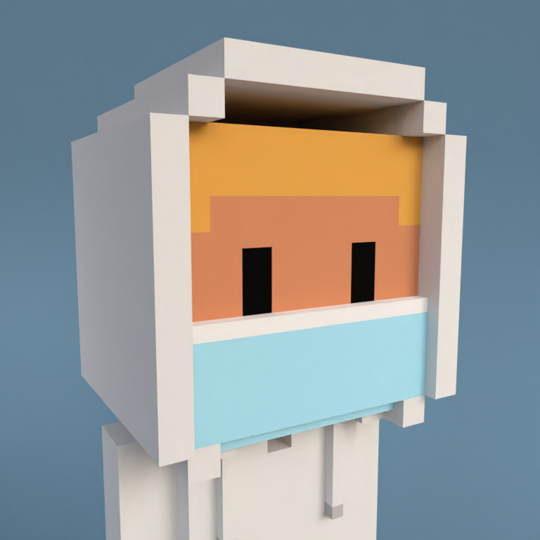 Meebit #1960 — Portrait
