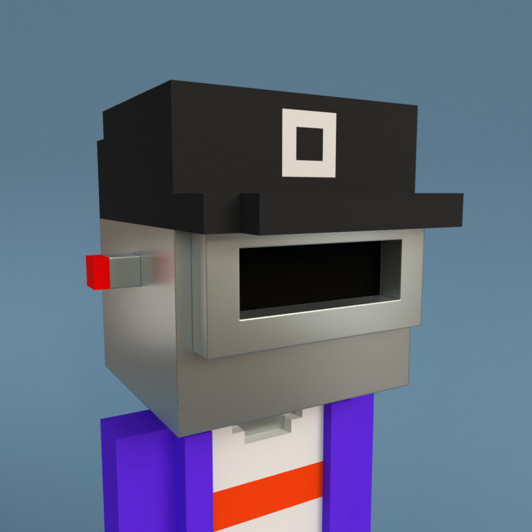 Meebit #1972 — Portrait