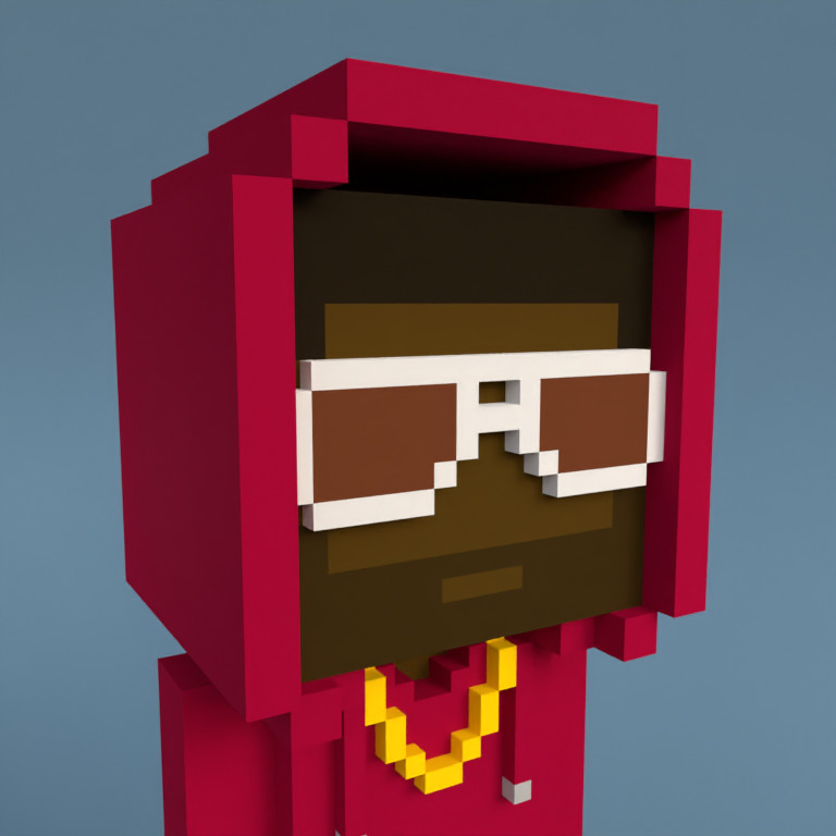 Meebit #1980 — Portrait