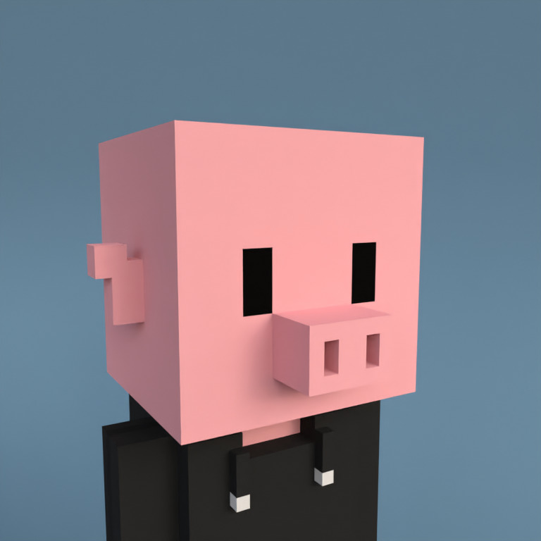 Meebit #1988 — Portrait