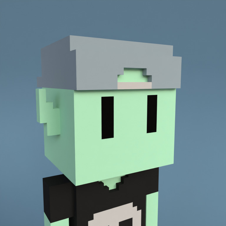 Meebit #1990 — Portrait