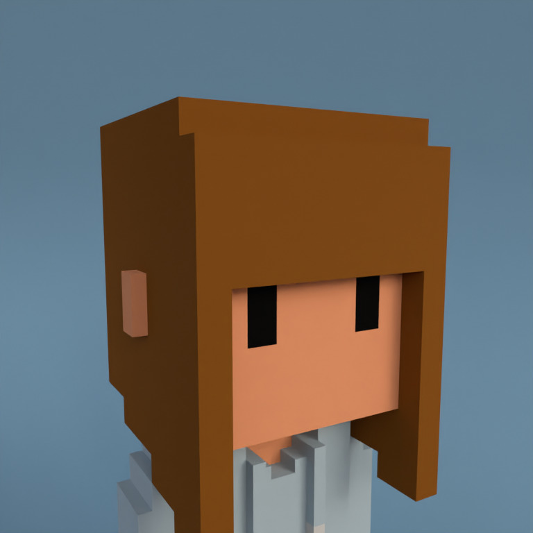 Meebit #1991 — Portrait