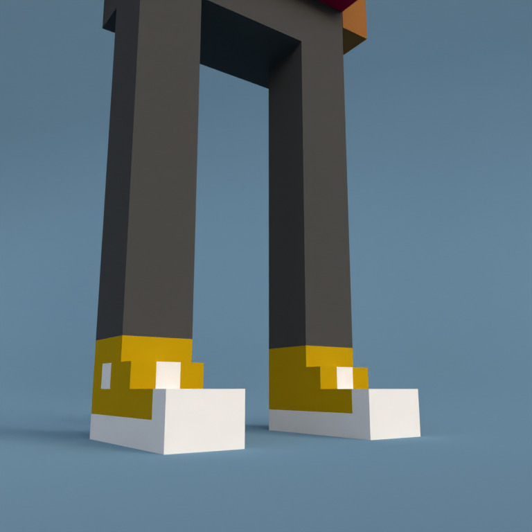 Meebit #2043 — Shoes