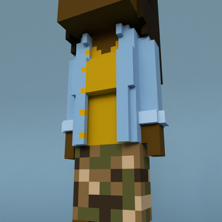 Meebit #2044 — Outfit