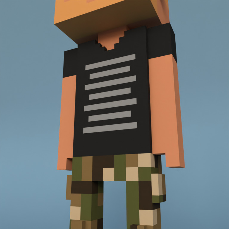 Meebit #2054 — Outfit