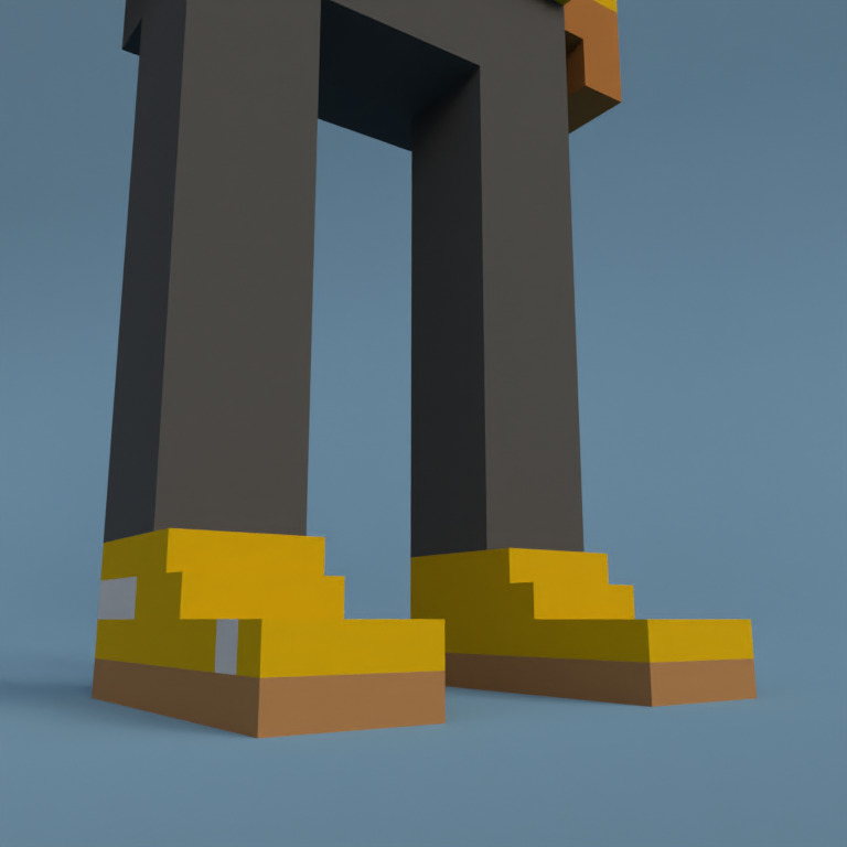 Meebit #2061 — Shoes