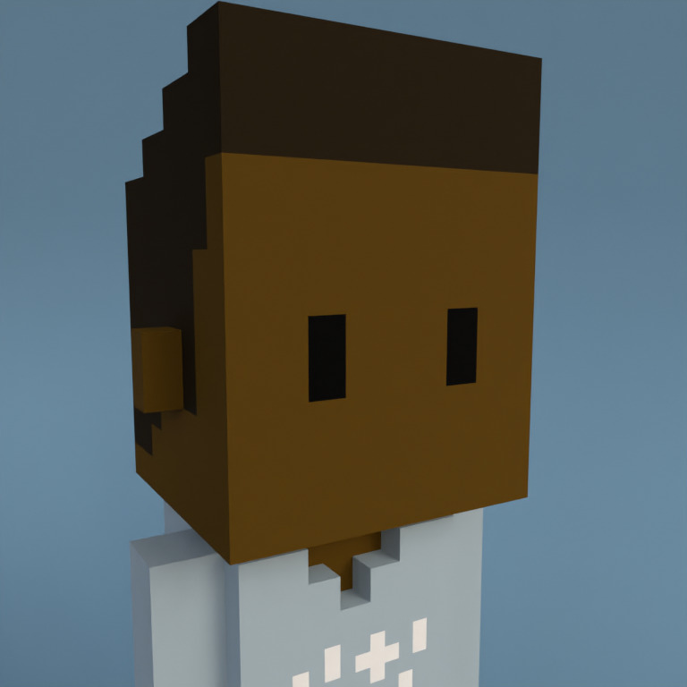 Meebit #2066 — Portrait