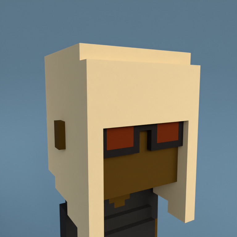 Meebit #2074 — Portrait
