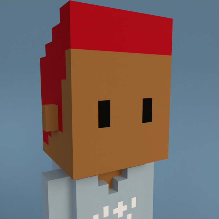 Meebit #2075 — Portrait