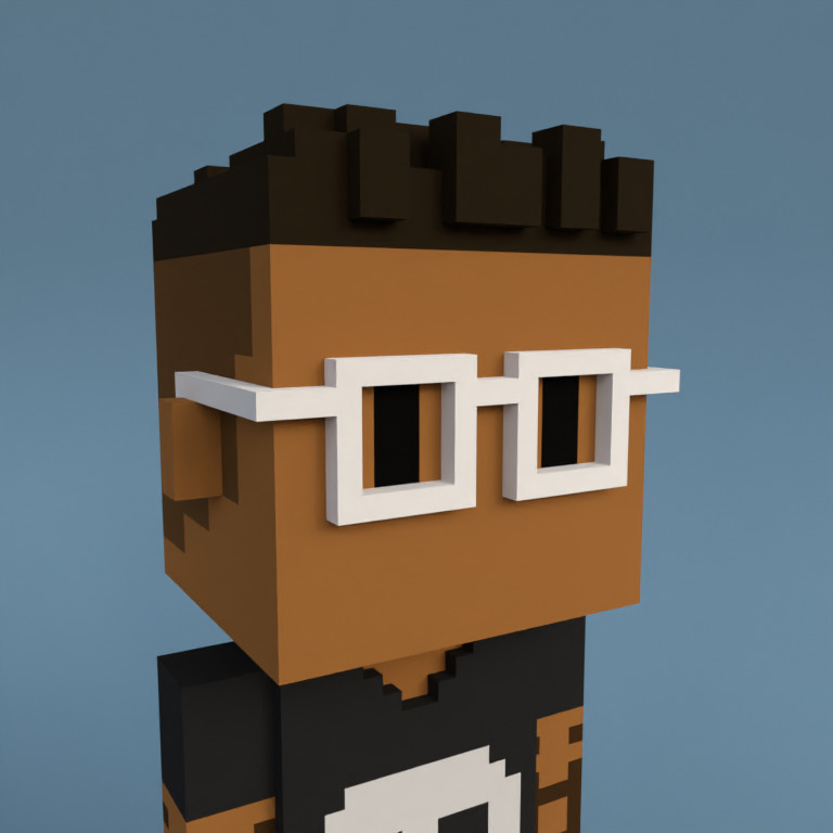 Meebit #2077 — Portrait