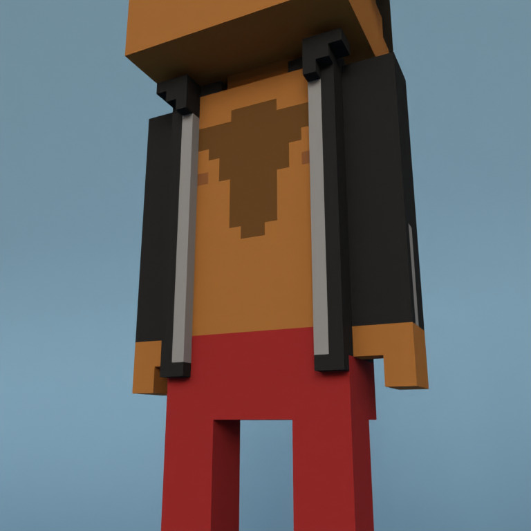 Meebit #2082 — Outfit