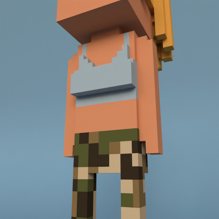 Meebit #2096 — Outfit