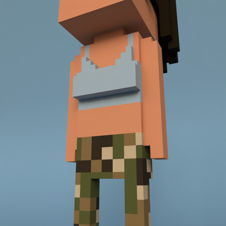 Meebit #2121 — Outfit