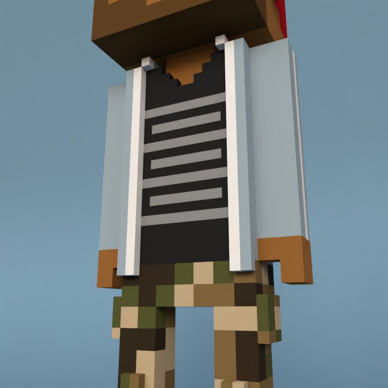 Meebit #2129 — Outfit