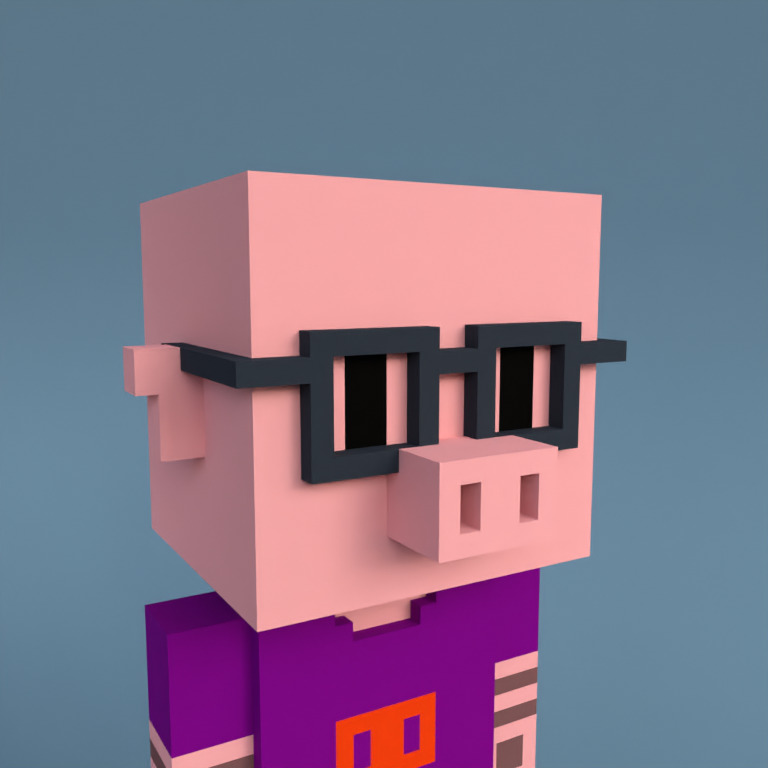 Meebit #2136 — Portrait