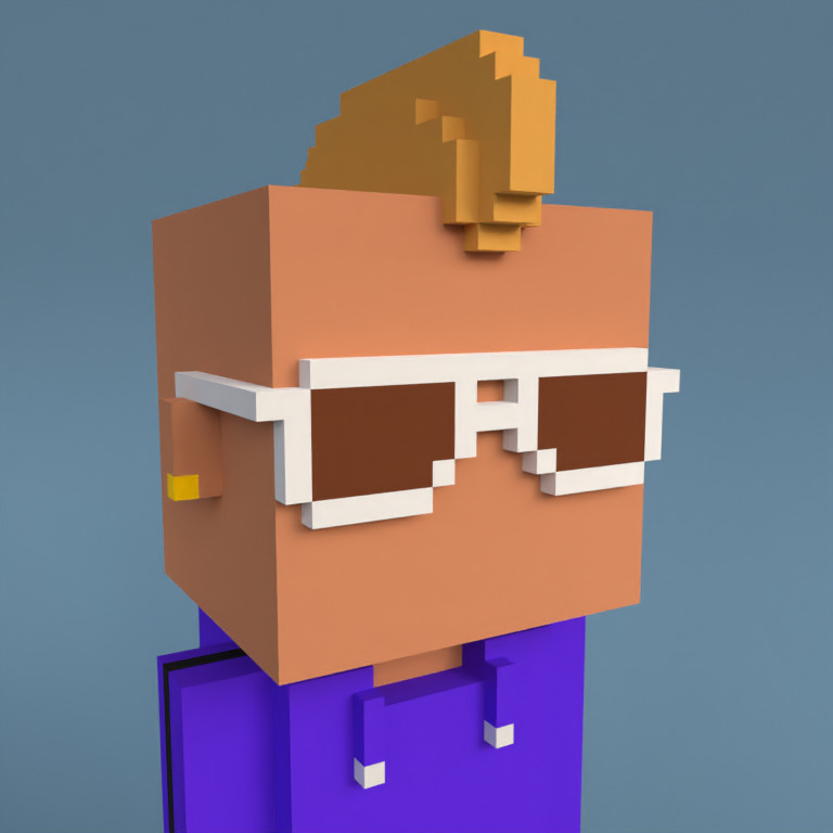 Meebit #2140 — Portrait