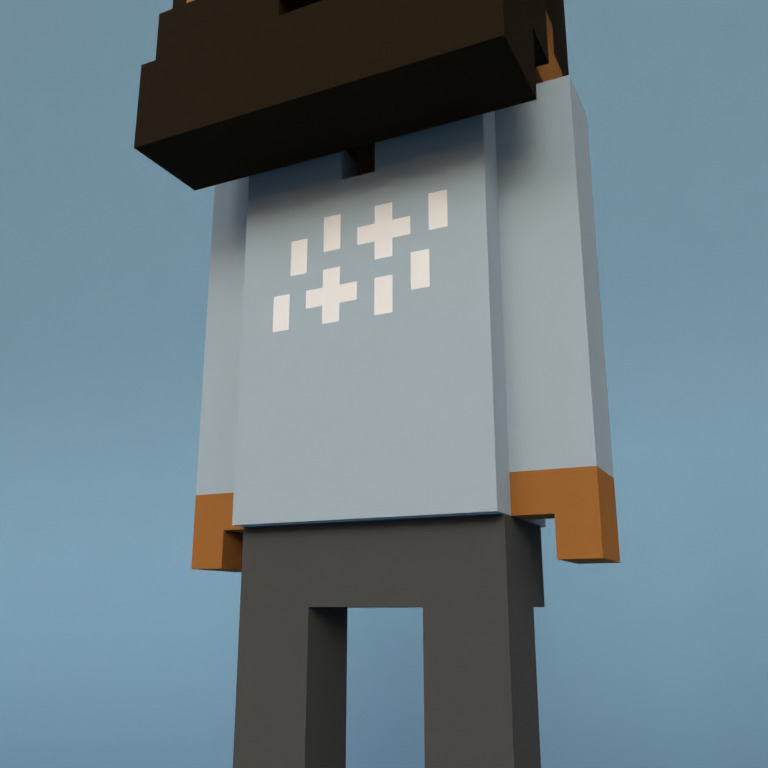 Meebit #2142 — Outfit
