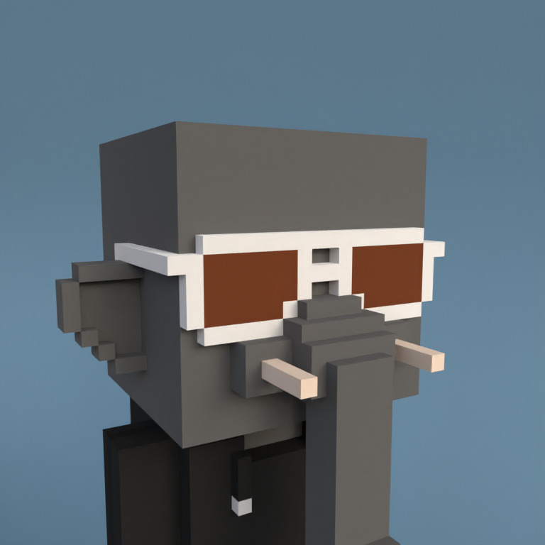 Meebit #2143 — Portrait