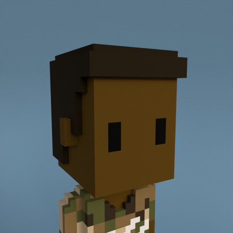 Meebit #2144 — Portrait