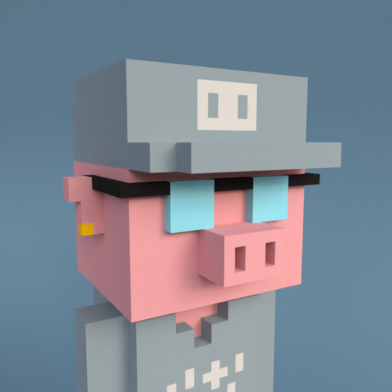 Meebit #2156 — Portrait