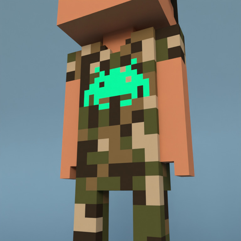 Meebit #2201 — Outfit