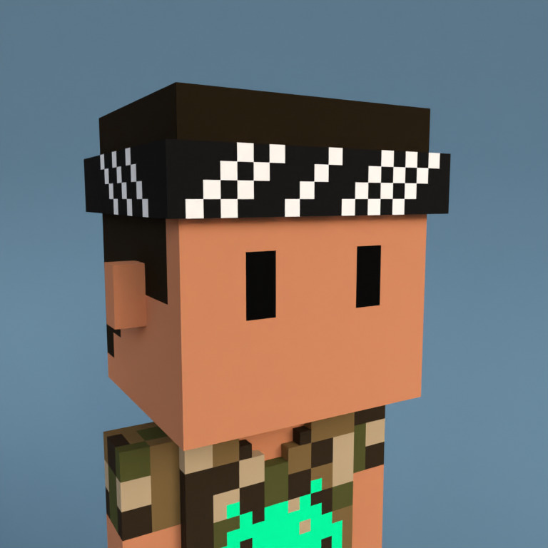 Meebit #2201 — Portrait