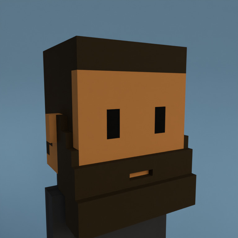 Meebit #2203 — Portrait