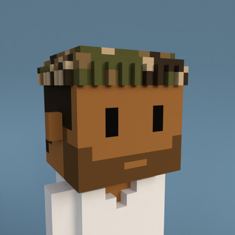Meebit #2214 — Portrait