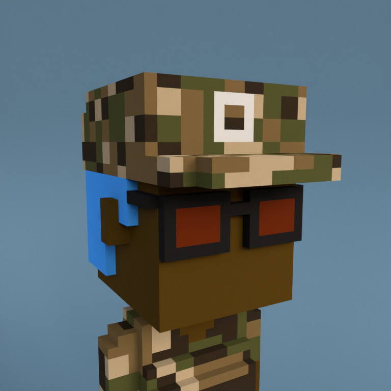 Meebit #2221 — Portrait