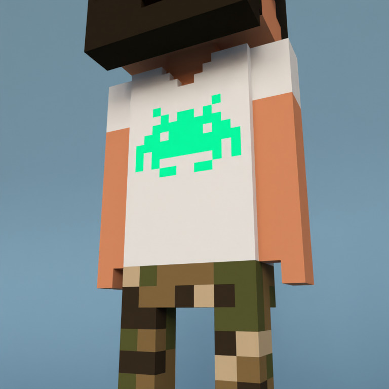 Meebit #2222 — Outfit