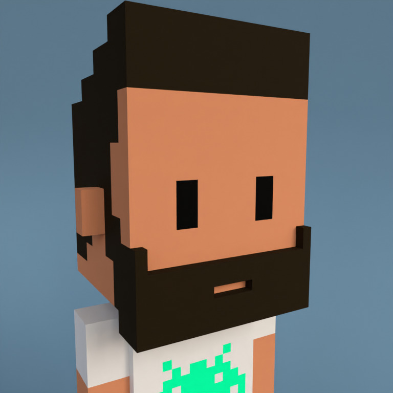 Meebit #2222 — Portrait