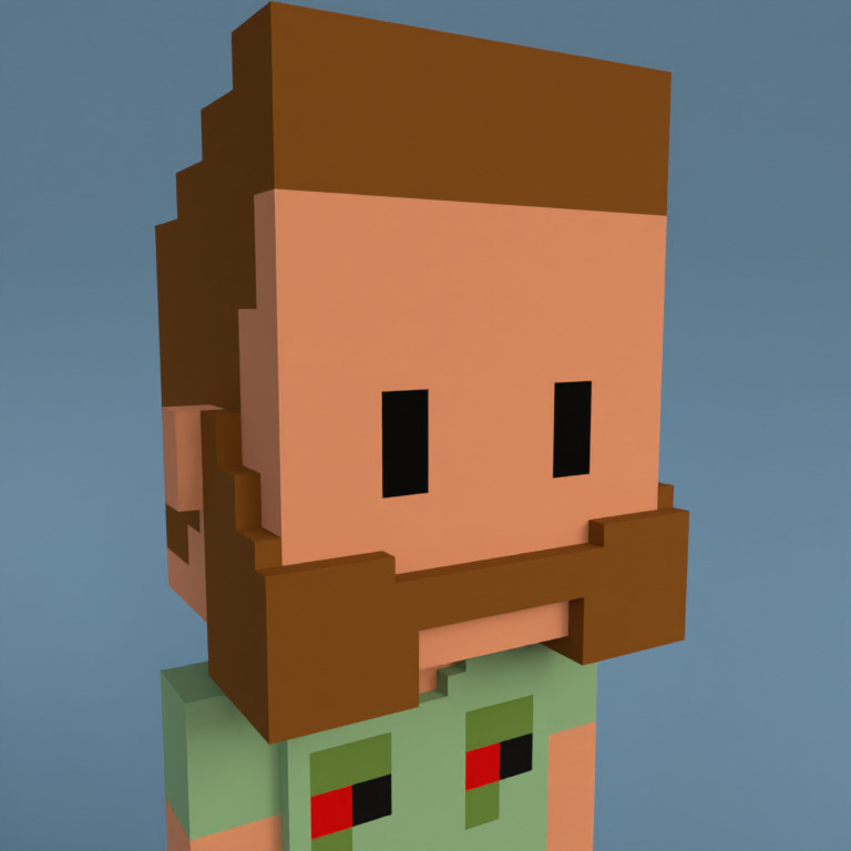 Meebit #2233 — Portrait
