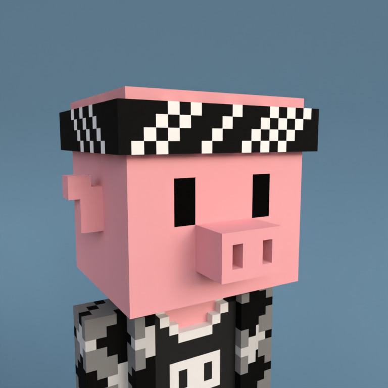 Meebit #2239 — Portrait
