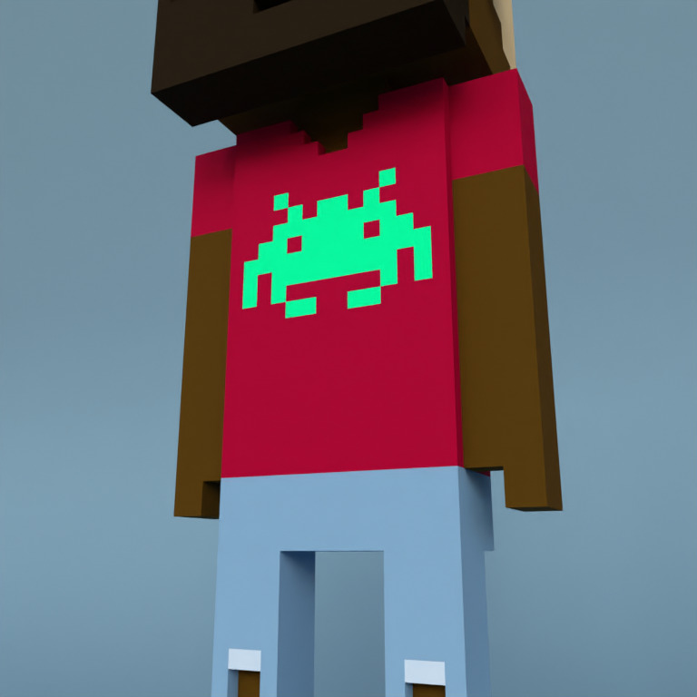 Meebit #2253 — Outfit