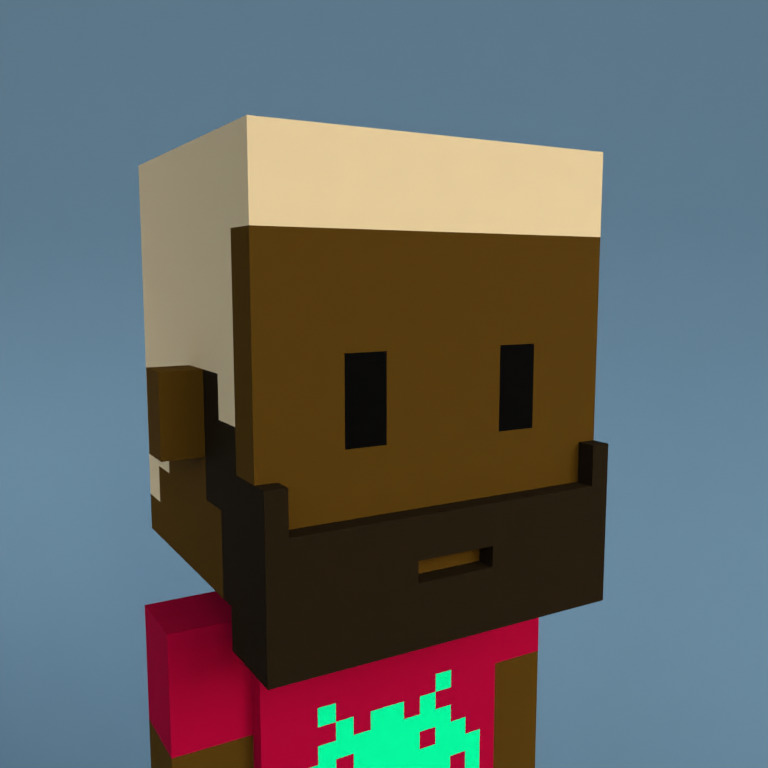 Meebit #2253 — Portrait