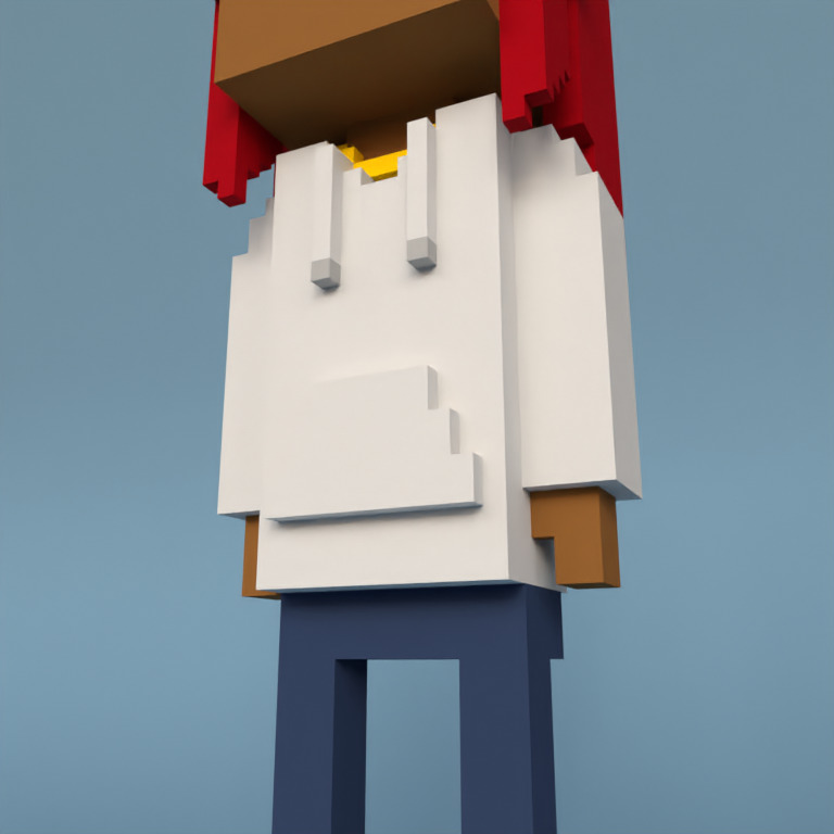 Meebit #2302 — Outfit
