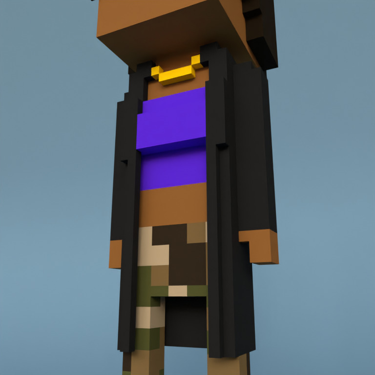 Meebit #2306 — Outfit