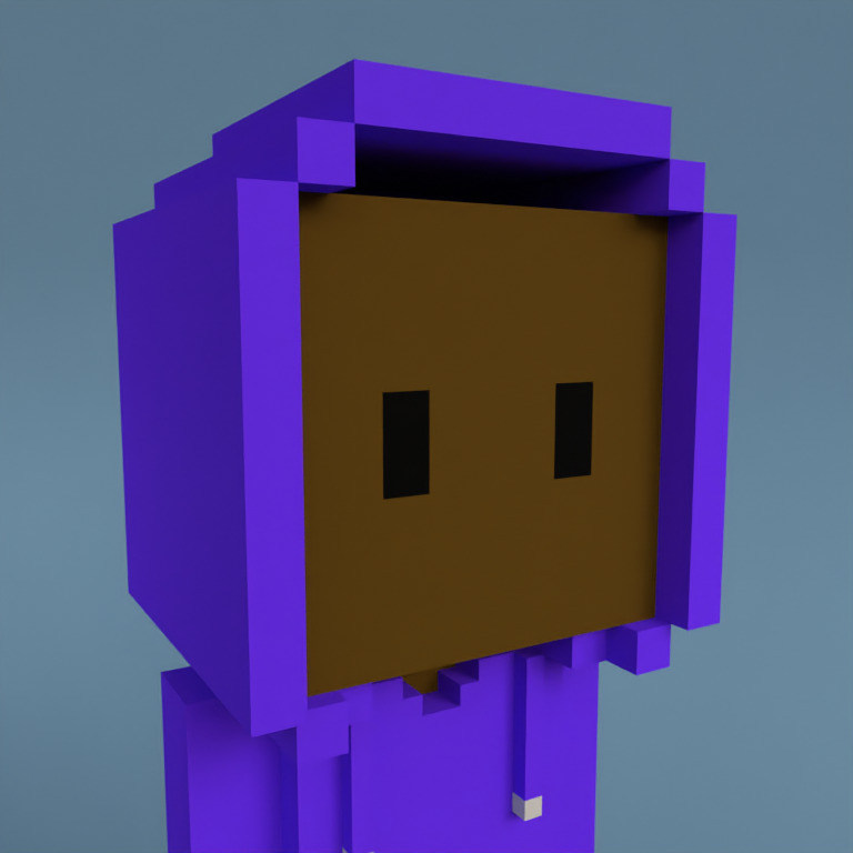 Meebit #2318 — Portrait