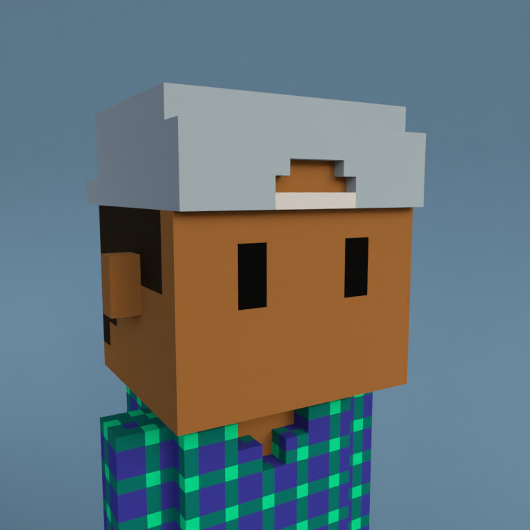 Meebit #2332 — Portrait