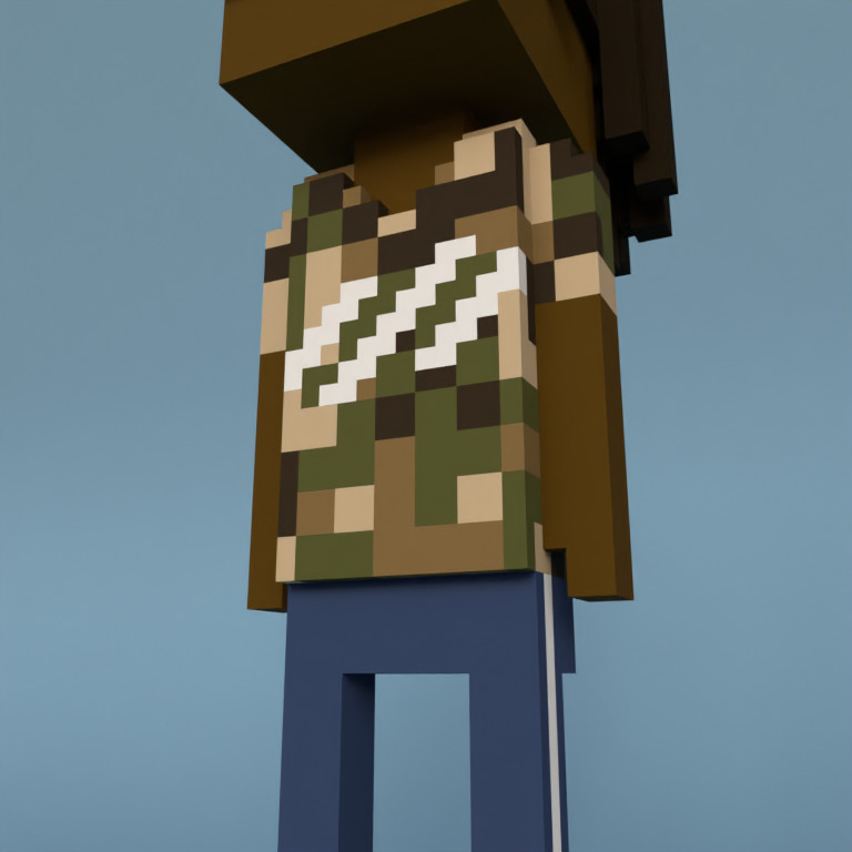 Meebit #2351 — Outfit