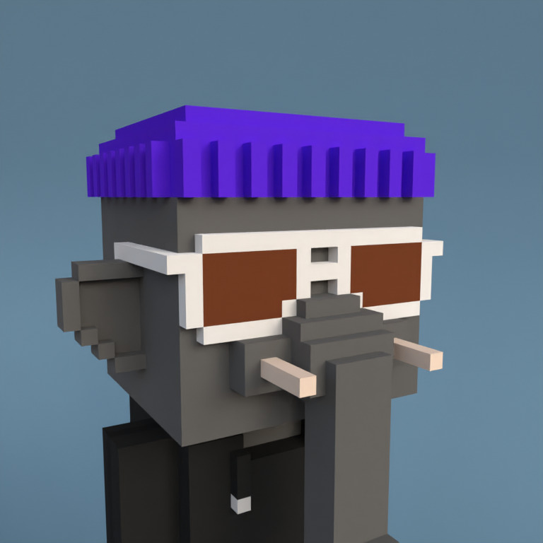 Meebit #2402 — Portrait