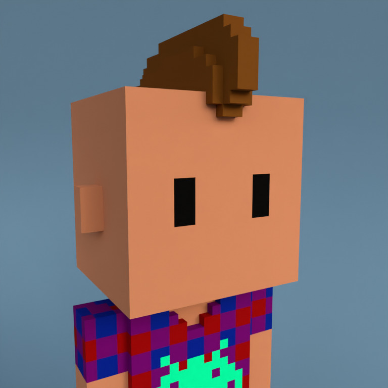 Meebit #2411 — Portrait
