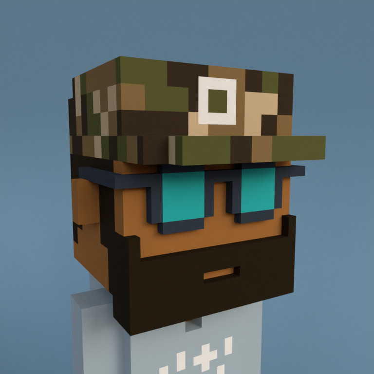 Meebit #2412 — Portrait