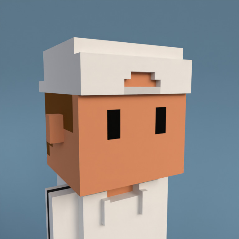 Meebit #2433 — Portrait