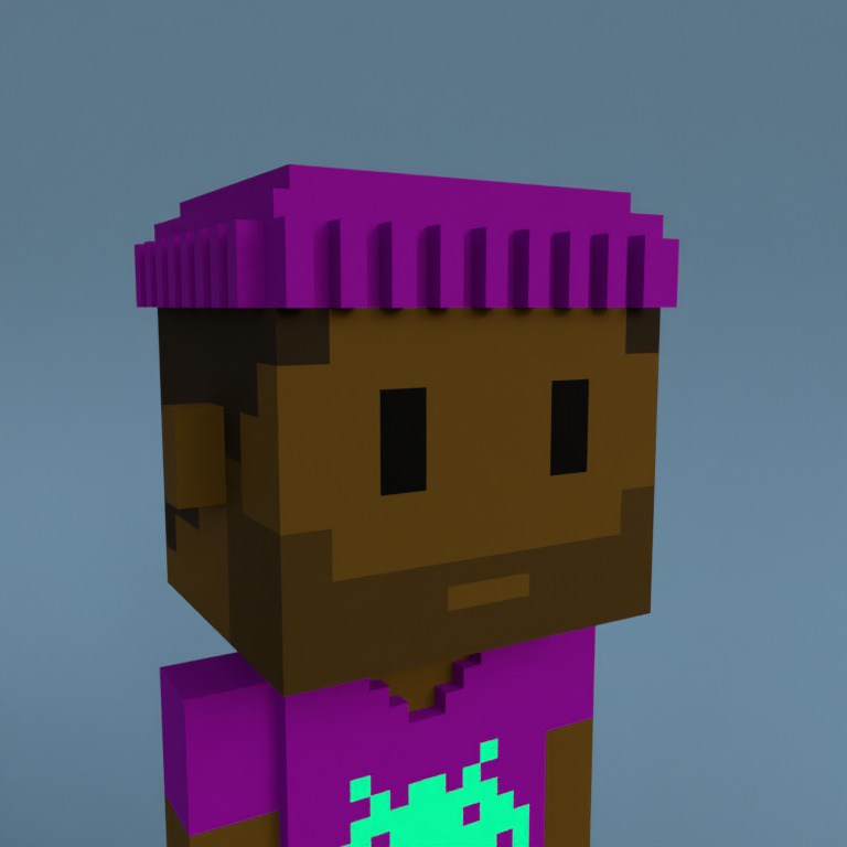 Meebit #2437 — Portrait