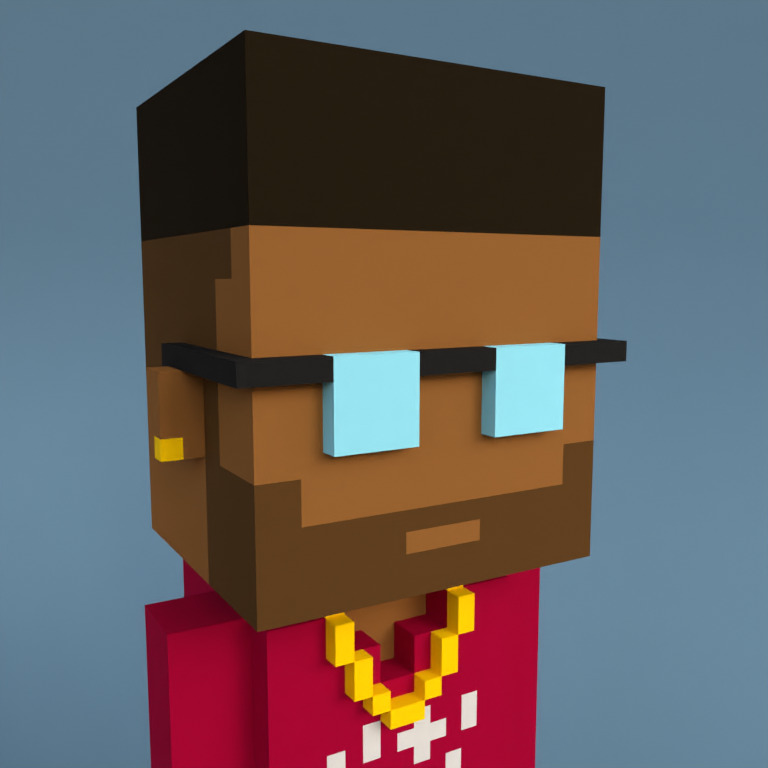 Meebit #2443 — Portrait