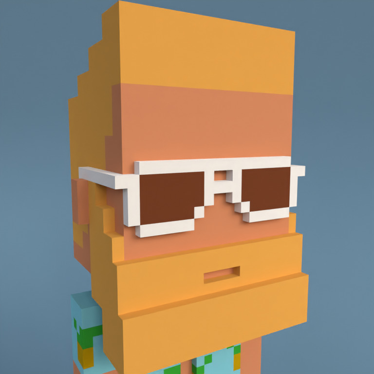 Meebit #2454 — Portrait