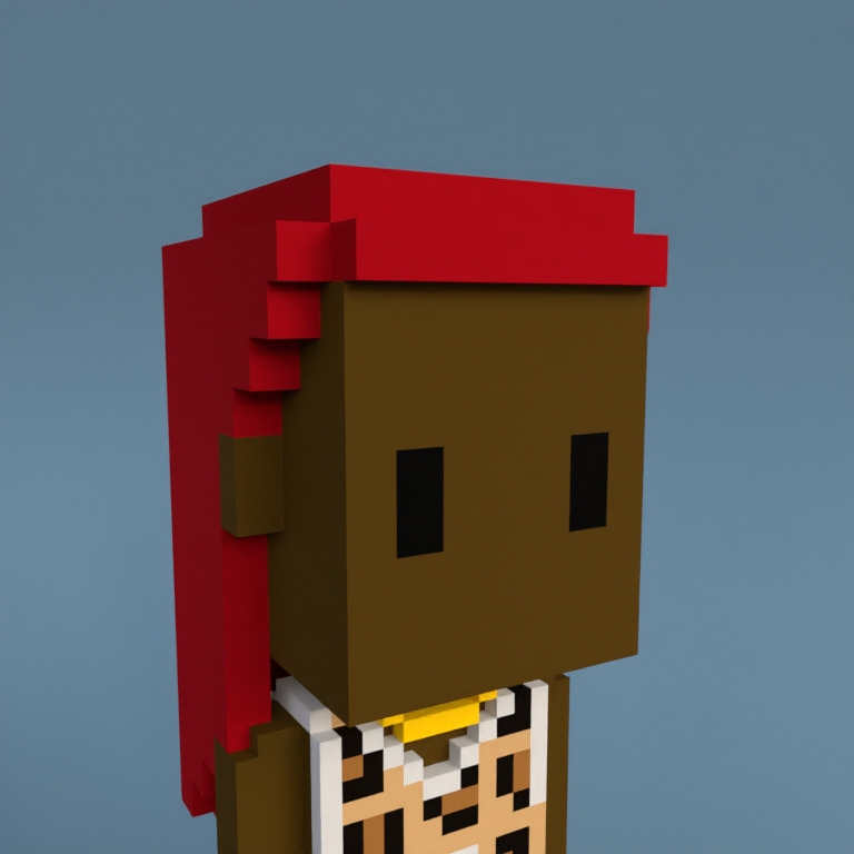 Meebit #2487 — Portrait
