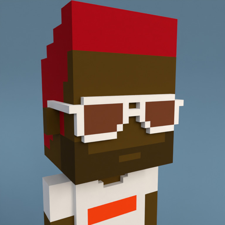 Meebit #2492 — Portrait