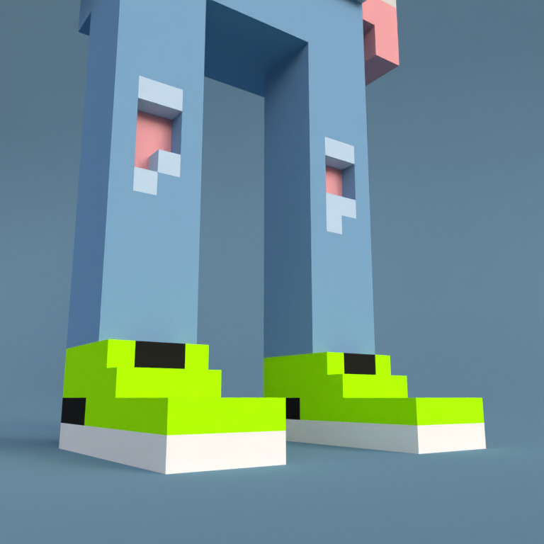 Meebit #2493 — Shoes